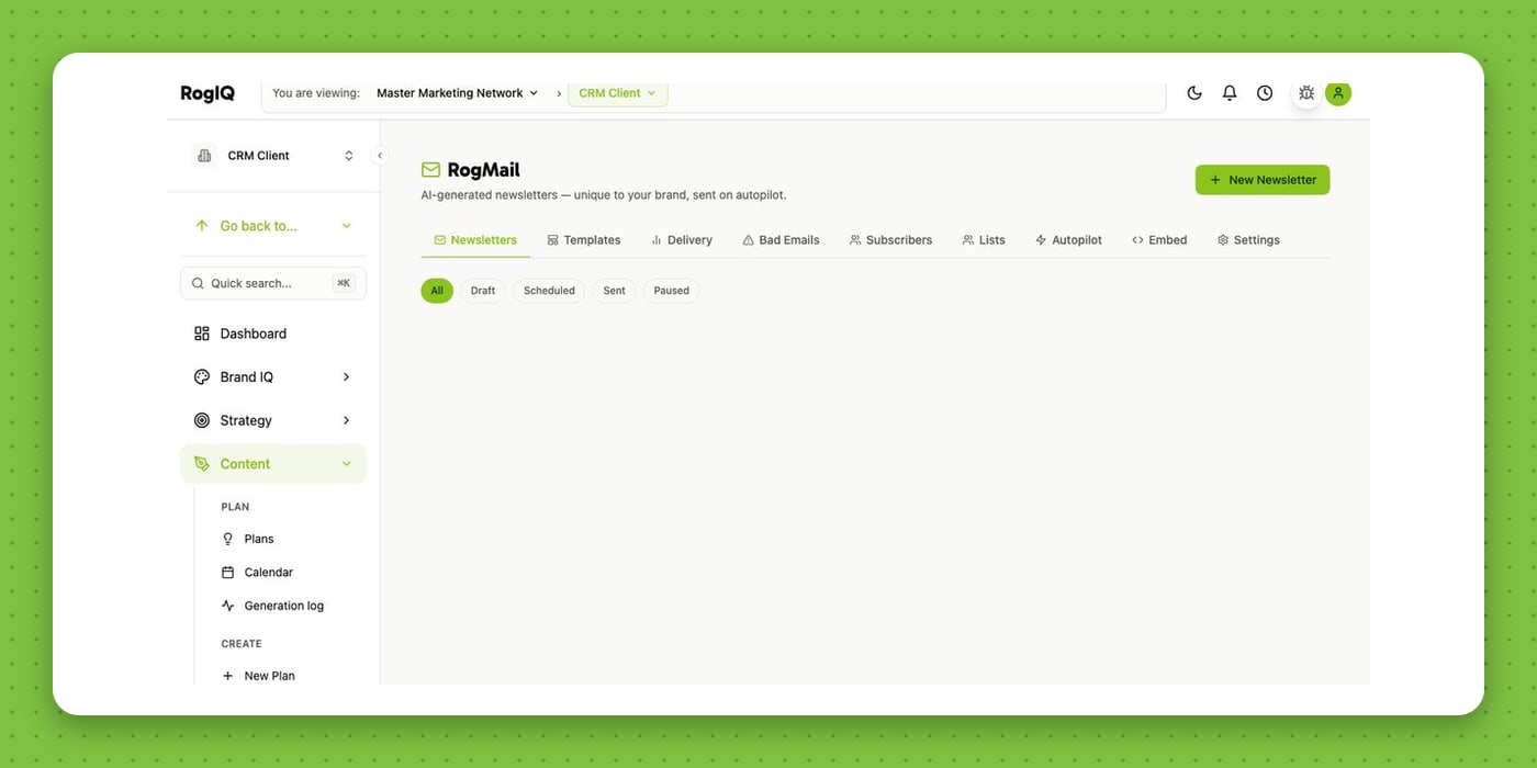 RogMail — campaigns