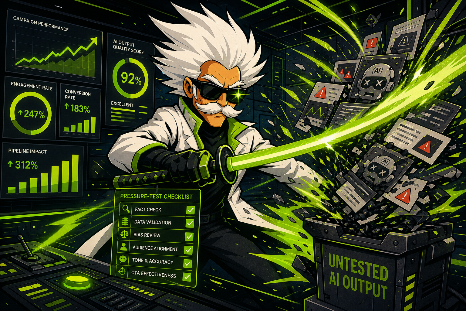 How to Pressure-Test Your AI Marketing Output Without Sacrificing Speed